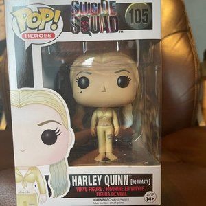 Funko POP! Heroes: Suicide Squad: Harley Quinn (HQ Inmate) #105